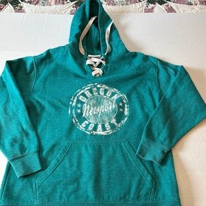 Retro Vision Women's Hoodie sweatshirt "Oregon Coast Newport" Medium